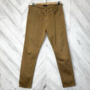 Flint And Tinder 365 Pants Slim Fit Stretch Tapered Chino 32x32 Mens Khaki Tan